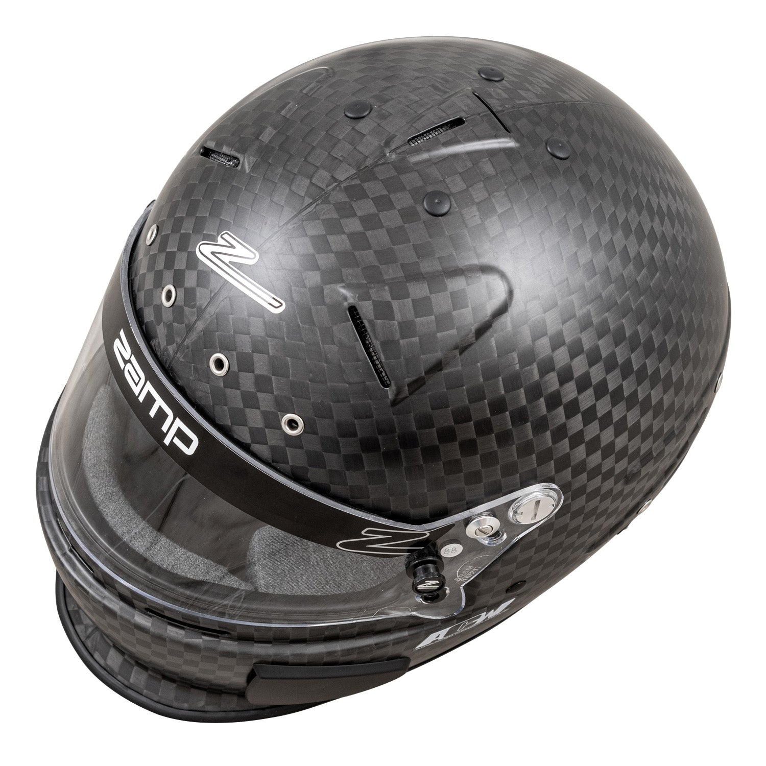 Zamp RZ-88O Matte Carbon Helmet, FIA 8860-2018
