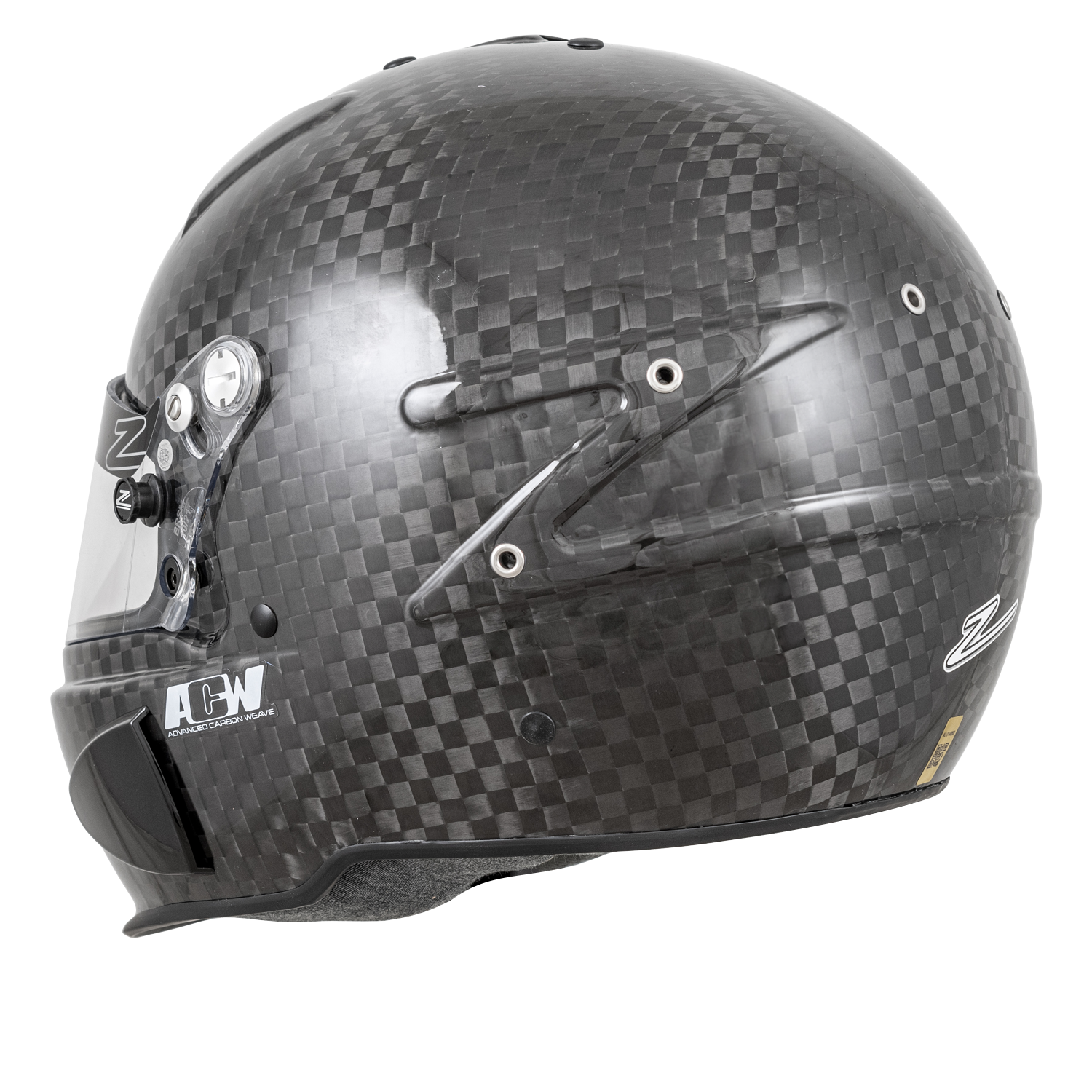 Zamp RZ-88C Gloss Carbon Helmet, FIA 8860-2018