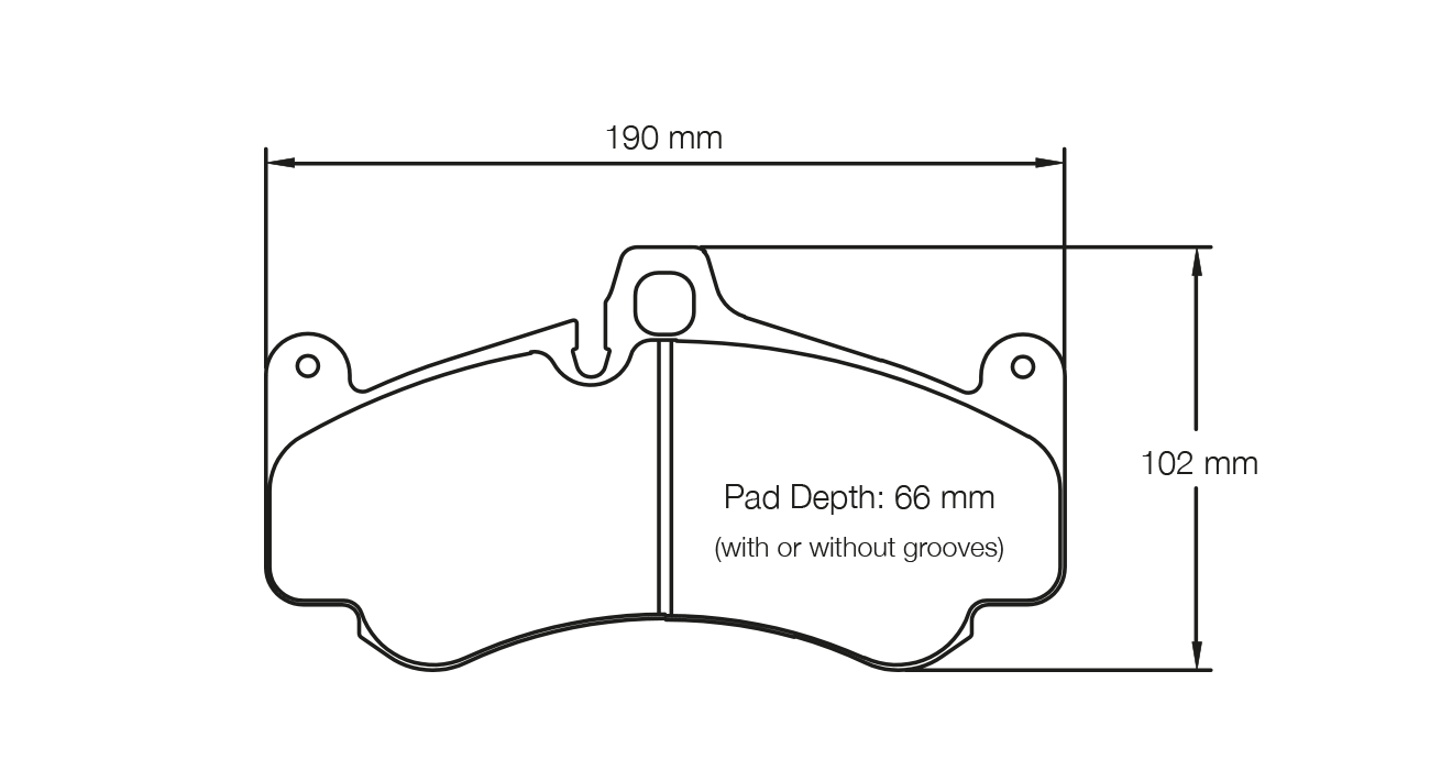 Pagid - (Shape No.: 2707) Porsche