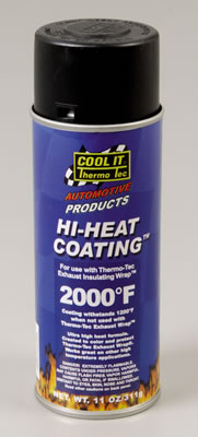Thermo Tec High Heat Wrap Coating, Black